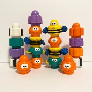 Fisher Price Bee Bop Buildin Spinning Tunes Stacking Blocks Replacement Part Toy